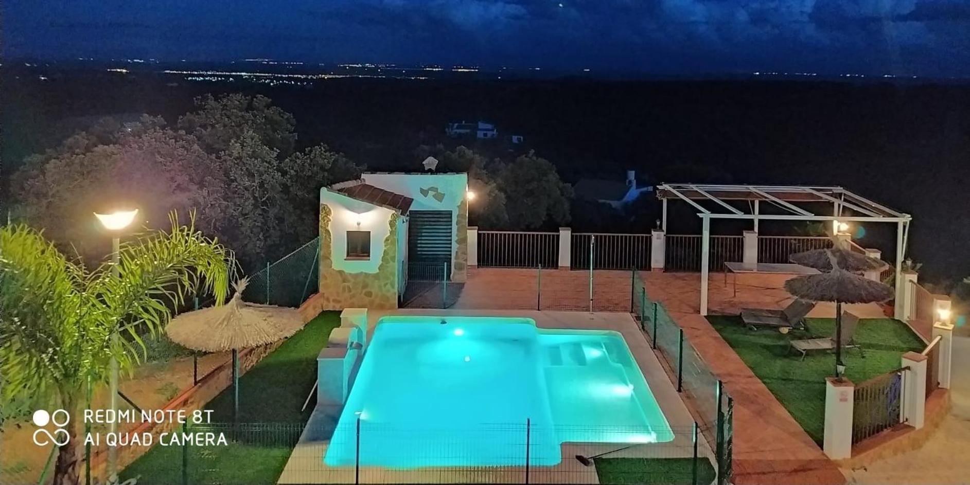 Villa La Sombra Del Lagarto Peñaflor Exterior foto